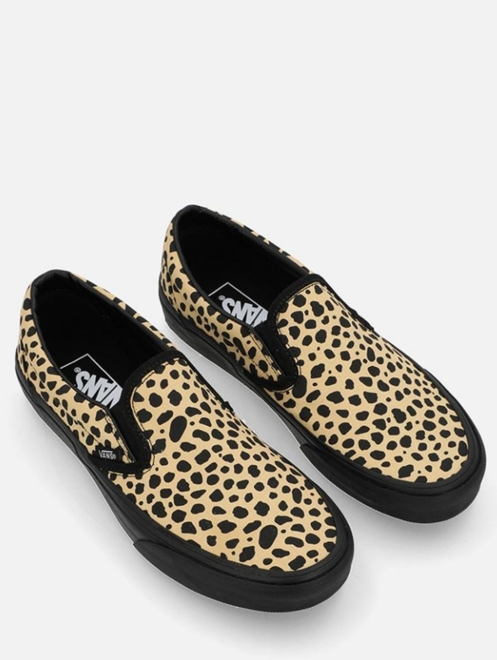 Dalmatian Print Vans Classic Slip-On Sneakers